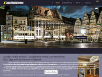 comfort-hotels-bremen.de Webseite Vorschau
