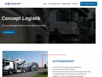 concept-logistik.de Webseite Vorschau