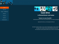 cool-dive.de Webseite Vorschau