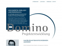 domino-projekt.de Webseite Vorschau