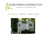domuhrmacher.de Webseite Vorschau