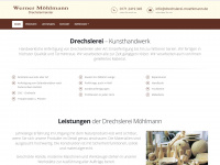 drechslerei-moehlmann.de Webseite Vorschau