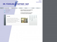 drfuehrling-partner.de Webseite Vorschau