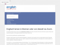 english-language-service.net Webseite Vorschau