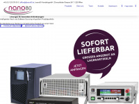 nano80.at Webseite Vorschau