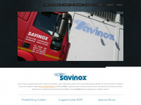 savinox.it Webseite Vorschau