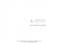 sperling-bueroausstatter.de Webseite Vorschau