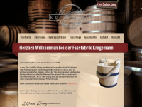 fassfabrik-krogemann.de Webseite Vorschau