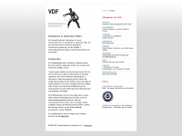 vdf-web.de Webseite Vorschau