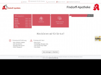 findorff-apotheke.de Webseite Vorschau