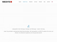 medite.de Webseite Vorschau