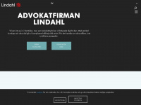 lindahl.se Webseite Vorschau