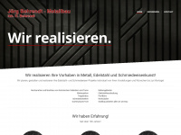 behrendt-metallbau.de Webseite Vorschau
