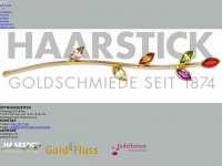 goldschmiede-haarstick.de Webseite Vorschau