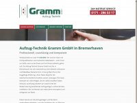 gramm-aufzuege.de Webseite Vorschau