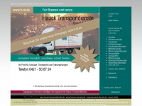 bremen.transporte.h-td.de Webseite Vorschau