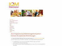 iqm-demenz.de Webseite Vorschau