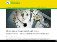 heidemann-tankschutz.de Webseite Vorschau