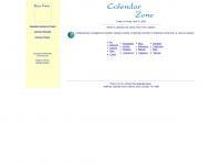 calendarzone.com Webseite Vorschau