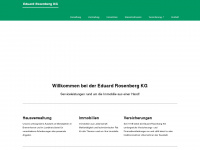 rosenberg-gruppe.de Webseite Vorschau