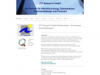 itf-research.de Webseite Vorschau