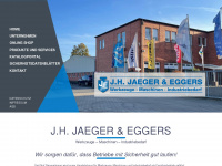jaeger-eggers.de Webseite Vorschau