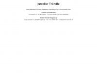 juwelier-troendle.de Webseite Vorschau