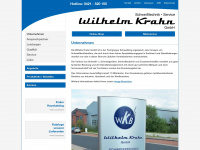 krahn-gmbh.de Webseite Vorschau