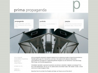 prima-propaganda.de Webseite Vorschau