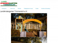 landkindergarten-timmersloh.de Webseite Vorschau