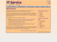 it-services-bremen.de Webseite Vorschau