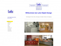 leitz-objekt-design.de Webseite Vorschau