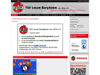 tsv-lesum.de Webseite Vorschau