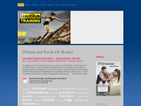 nautilus-training.de Webseite Vorschau