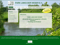 parklinksderweser.de Webseite Vorschau