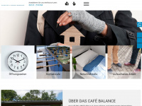 cafe-balance.de Webseite Vorschau