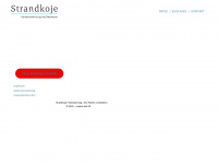 strandkoje-borkum.de Webseite Vorschau