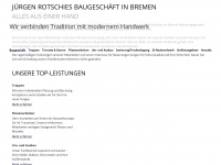 rotschies-bau.de Webseite Vorschau