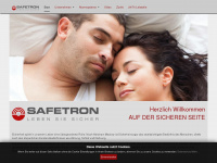 safetron.de Webseite Vorschau