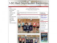1sco-badminton.de Thumbnail