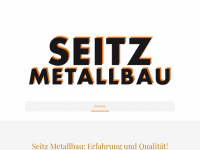 seitz-metallbau.de Webseite Vorschau