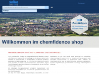 shop.chemfidence.com Webseite Vorschau