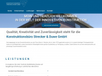 strecker-duwe.de Webseite Vorschau