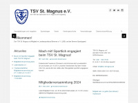tsv-stmagnus.de Webseite Vorschau