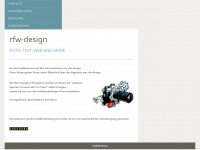 rfw-design.de Webseite Vorschau