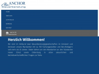 anchor-stb.de Webseite Vorschau