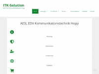 itk-solution.com Webseite Vorschau