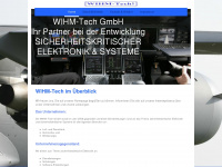 wihm.de Webseite Vorschau