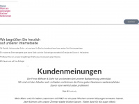 wilksen-sohn.de Webseite Vorschau
