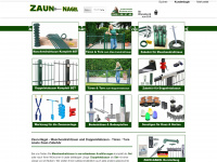 zaun-nagel.de Webseite Vorschau
